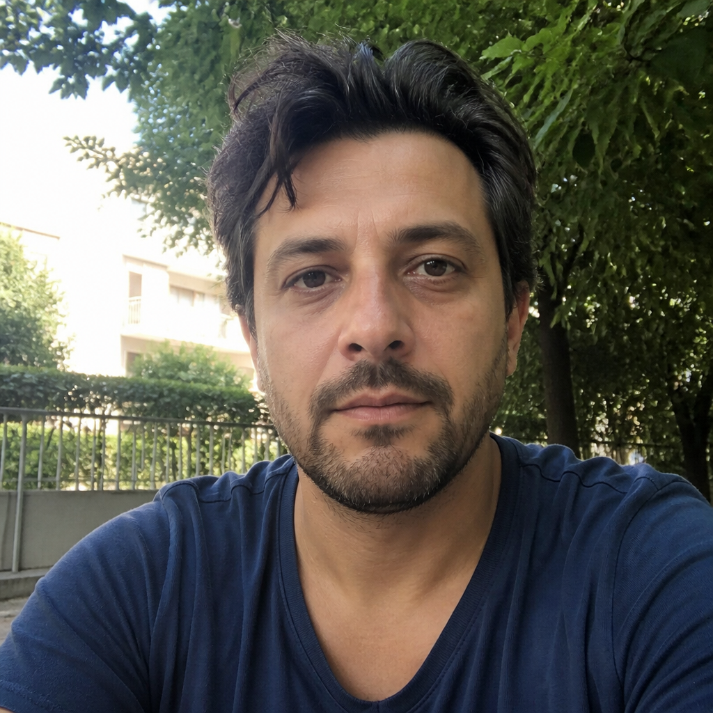 AI-generated fictional portrait