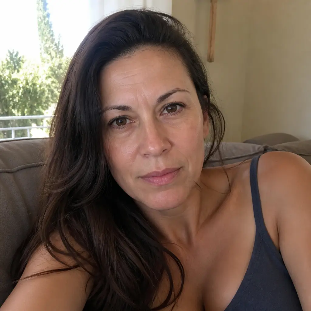 AI-generated fictional portrait